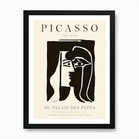 Picasso The Kiss Art Print