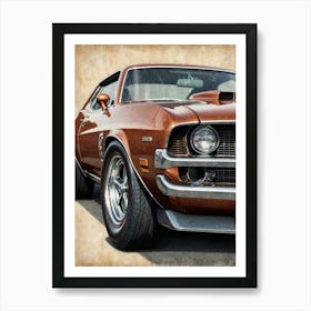 Chevrolet Camaro 1 Art Print