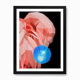 Flamingo 1 Art Print