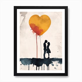 Love At First Sight, Valentine's Day Art Print