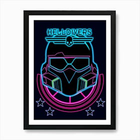 Helldivers 3 Art Print