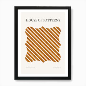 Stripes Pattern Poster 20 Art Print