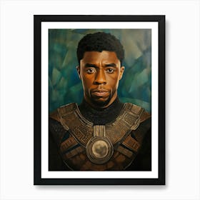 Chadwick Boseman (3) Art Print