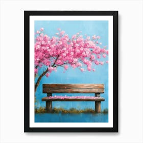 Cherry Blossom Tree Art Print