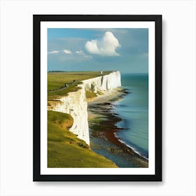 White Cliffs Of Dover Art Print