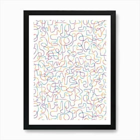 Wiggles Art Print