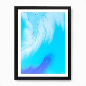 Blue Water 4 Art Print