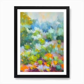 Bear’S Paw 2 Succulent Impressionist Painting Plant Art Print