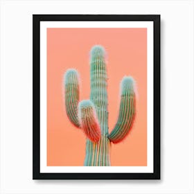 Saguaro Cactus 4 Art Print