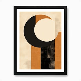 Black And White Waidhofen An Der Ybbs Geometric Dreams Art Print