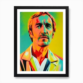 Richard Harris Colourful Pop Movies Art Movies Art Print