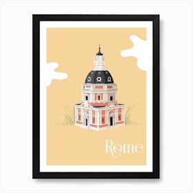 Rome Building Art Print