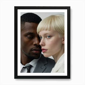 Man And A Woman Art Print