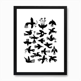The Birds Art Print