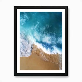 Beach - Beach Stock Videos & Royalty-Free Footage 3 Art Print