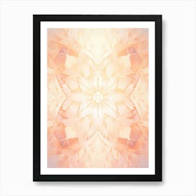 Celestial Abstract Geometric Illustration 1 Art Print