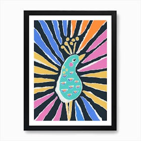 Peacock Art Print