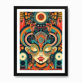 Psychedelic Art Art Print