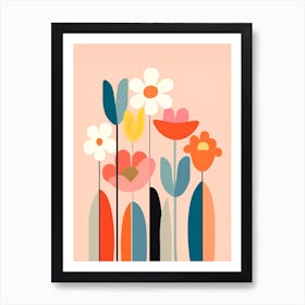 Flowers Say It All Art Print Art Print