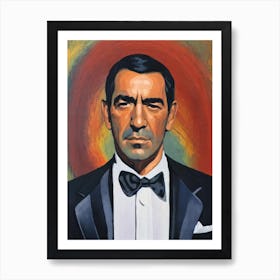 Anthony Quinn Illustration Movies Art Print