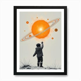 Saturn 1 Art Print