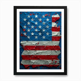 American Flag Art Print