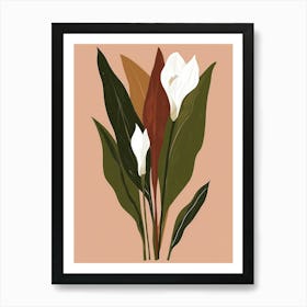 Calla Lilies 7 Art Print