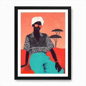 African Woman 88 Art Print