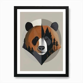 Panda Bear 8 Art Print