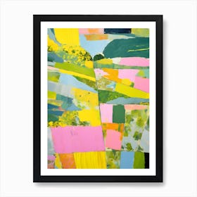 Contemporary Pastel Landscapes Art Print