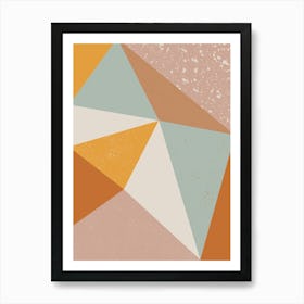 Geo Spectrum Art Print