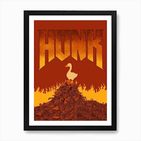 Honk game 1 Art Print