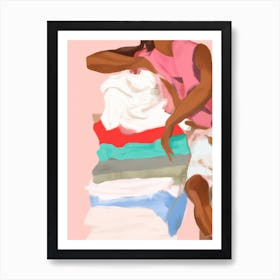 Laundry Day 3 Art Print