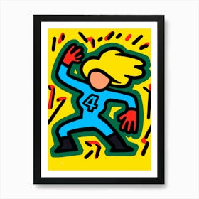 Keith Haring 1 Art Print