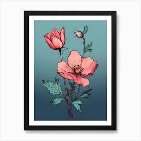 Poppies 22 Art Print