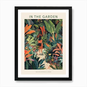 In The Garden Poster San Diego Botanical Garden 4 Art Print