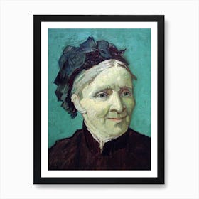 Portrait Of Mother, Vincent Van Gogh Art Print