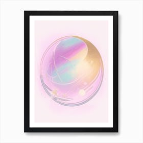 Sagittarius Gouache Space Art Print