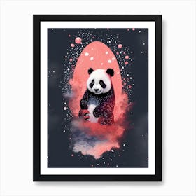 Default A Detailed Illustration Cute Pandamagic Tshirt Design 0 Art Print