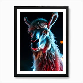 Wild Animal Creative Portrait 11 Art Print