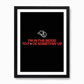 Beyonce Cuff It Lyrics 2 Art Print