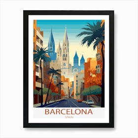 Barcelona Spain Art Print