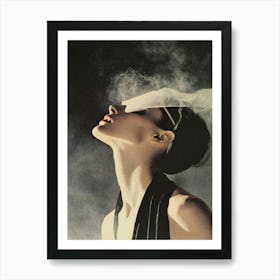 'Smoke' 7 Art Print