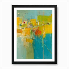 Abstract Painting 2556 Art Print