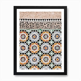 Moroccan Tiles Poster