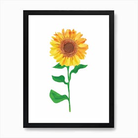 Sunflower Art Print