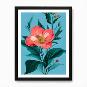 Pink Flower 3 Art Print