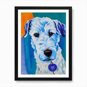 Pumi Fauvist Style Dog Art Print