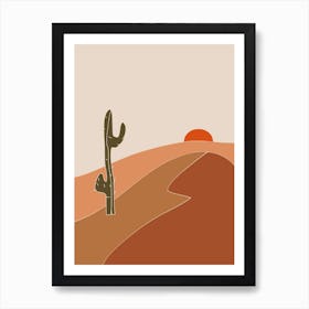 Southwest Sunset Art Print