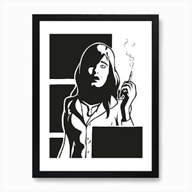 Pulp Fiction print by Nikita Abakumov